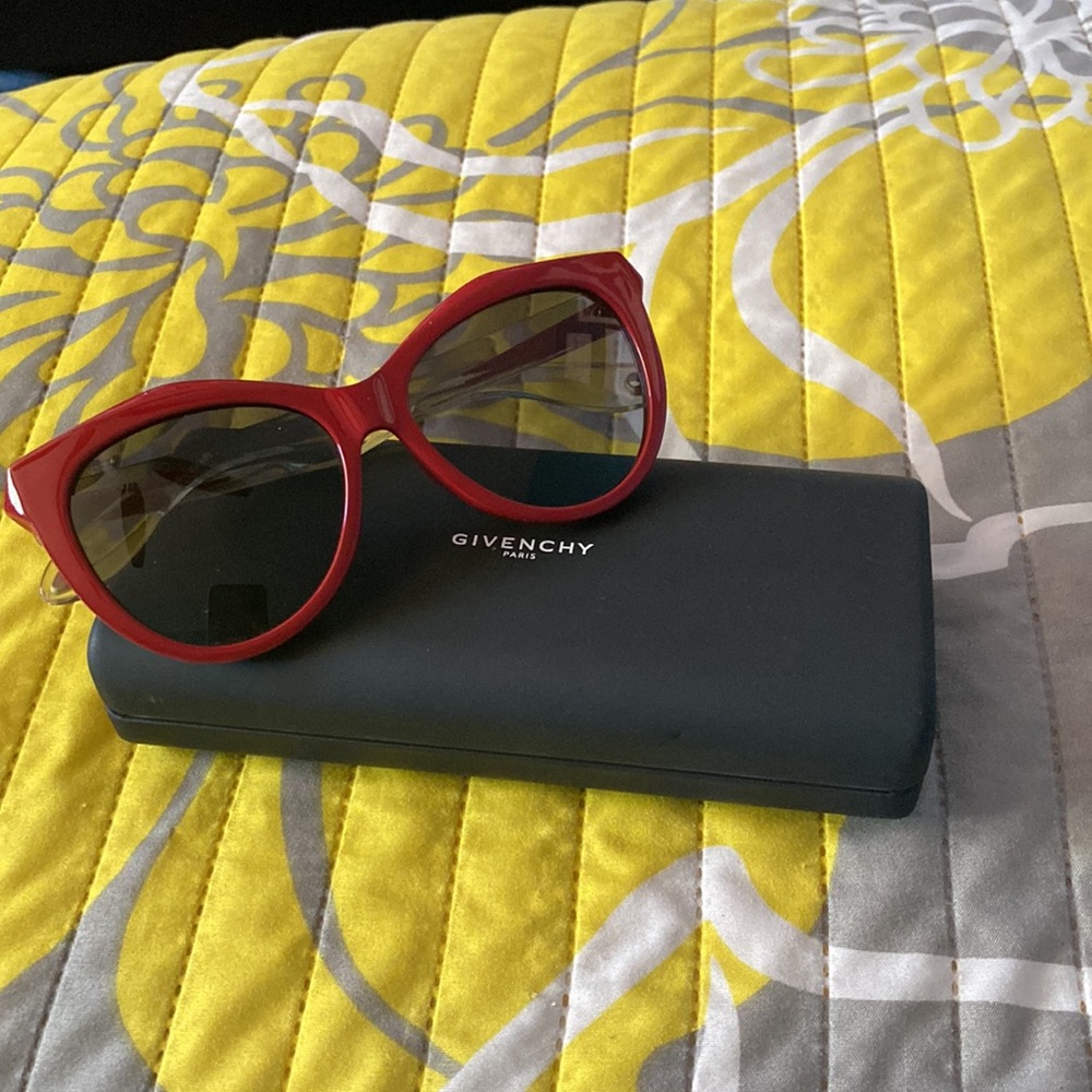 Givenchy Red Sunglasses